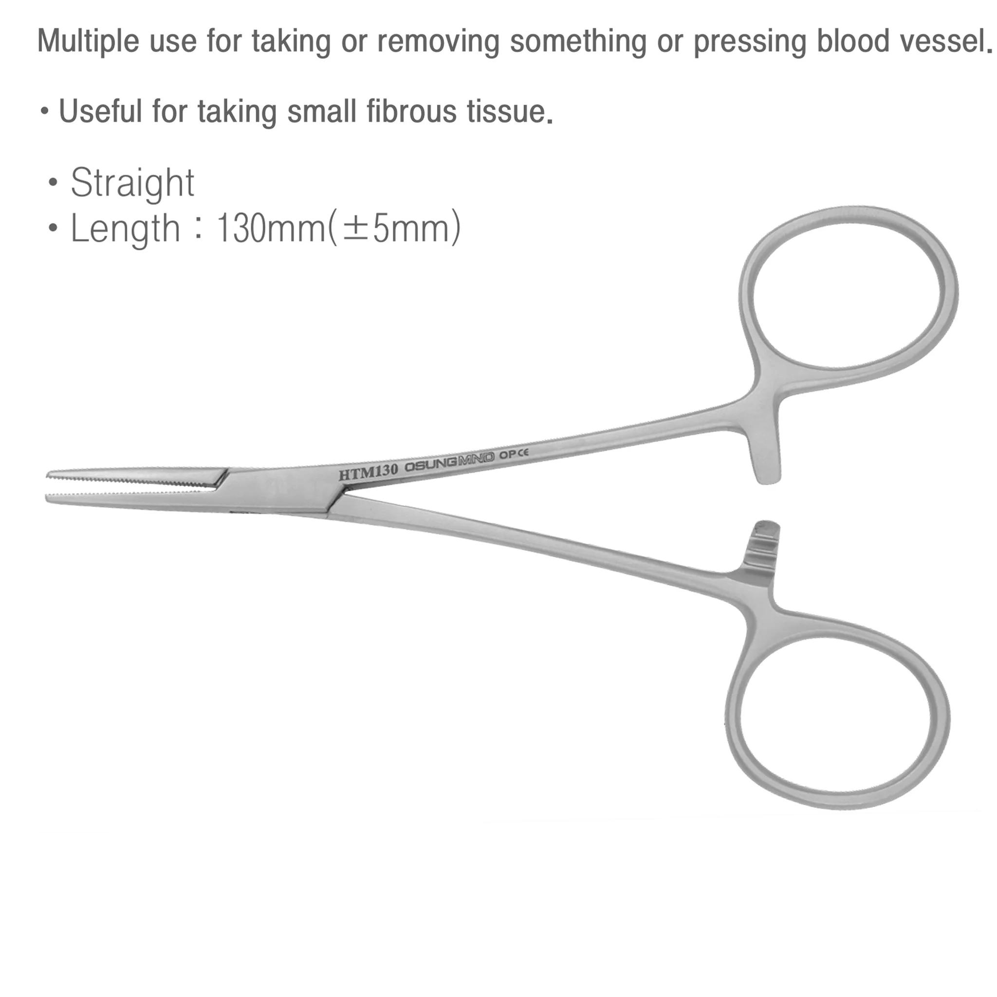 Hemostat 5" Straight Premium