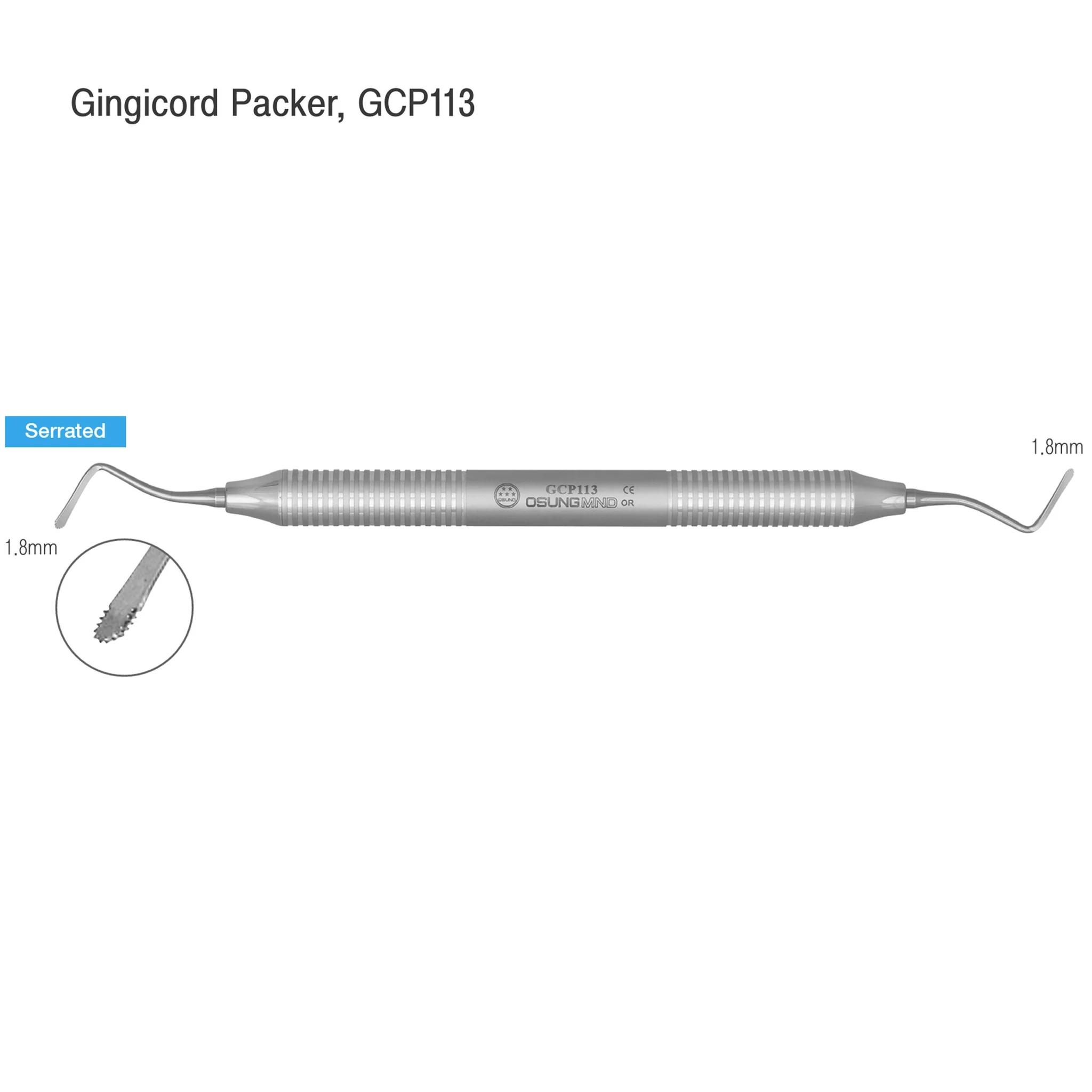 Dental Gingival Cord Packer