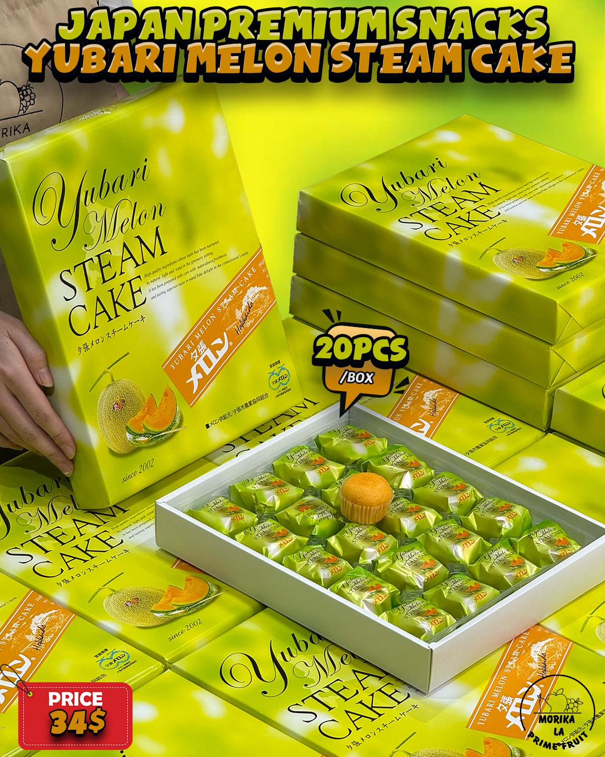 Premium Yubari Melon Steam Cake 