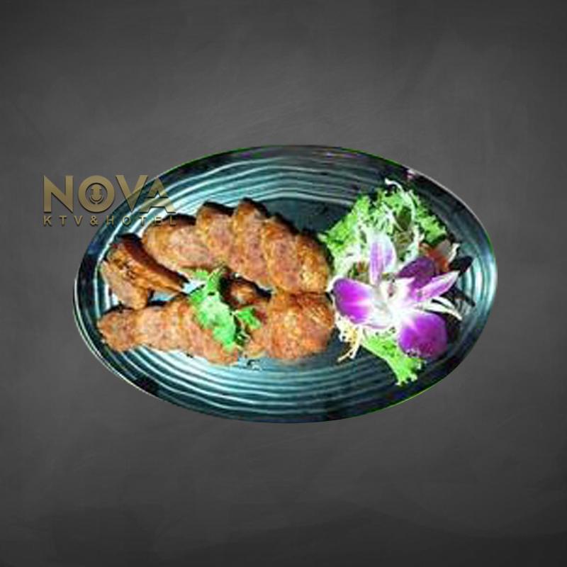 Fried pork sausage