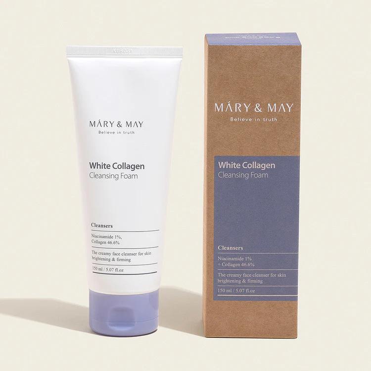 MARY&MAY White Collagen Cleasing Foam