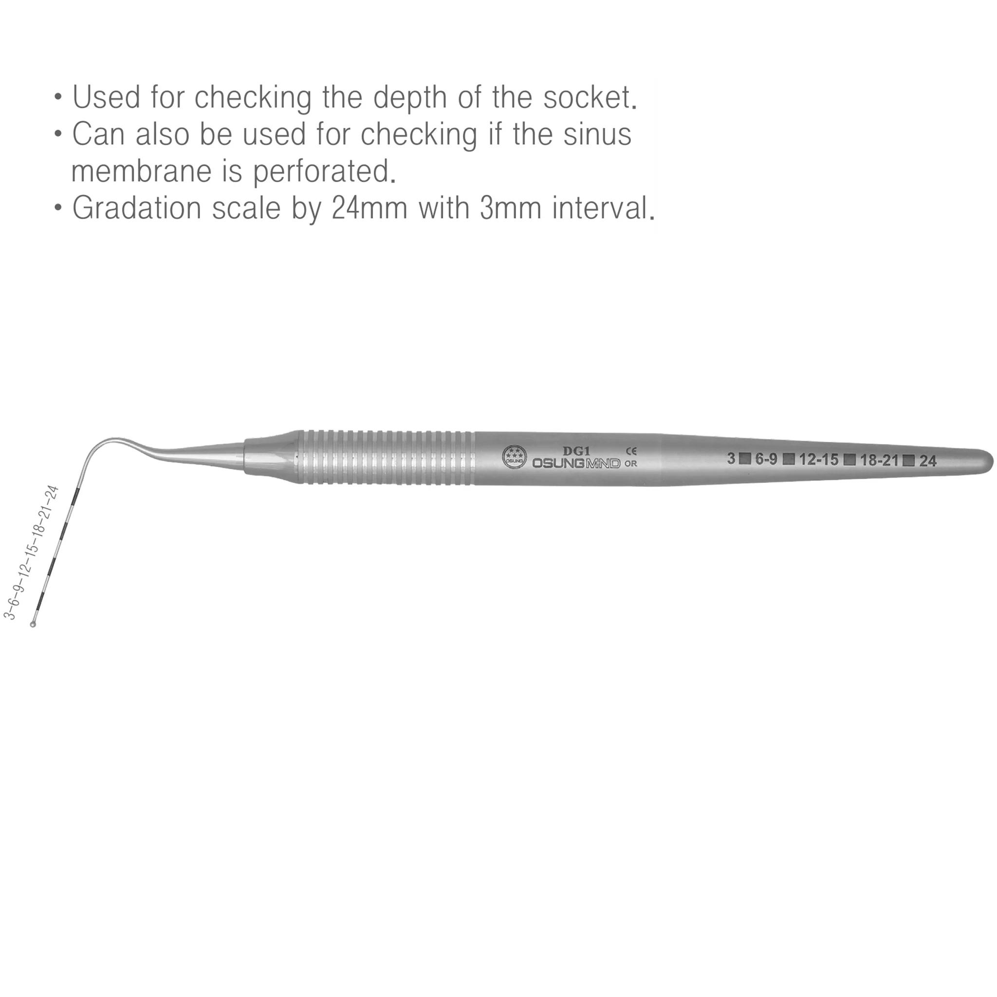 Dental Implant Depth Gauge