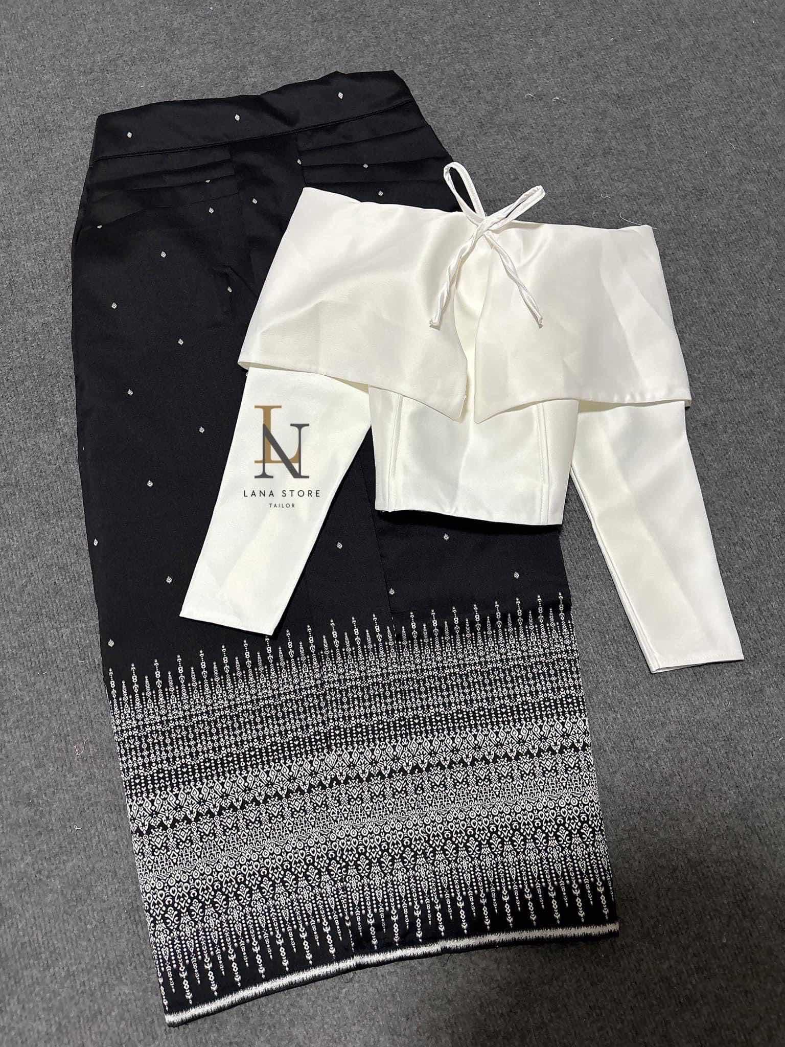 អាវ សាទីនសំពត់ហូលបារាំង