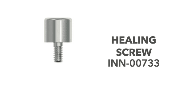 Flat healing cap