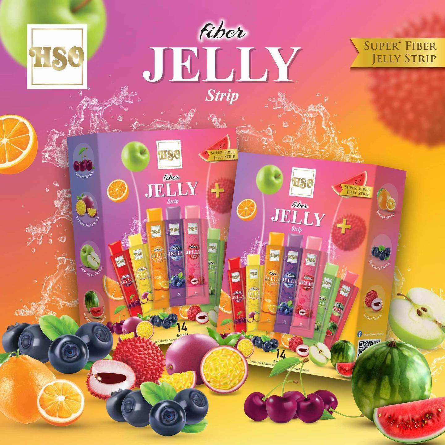 HSO FIBER JELLY 3 FLAVOR