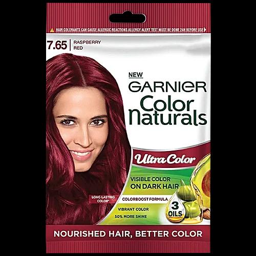 GARNIER RASPBERRY RED HAIR COLOR