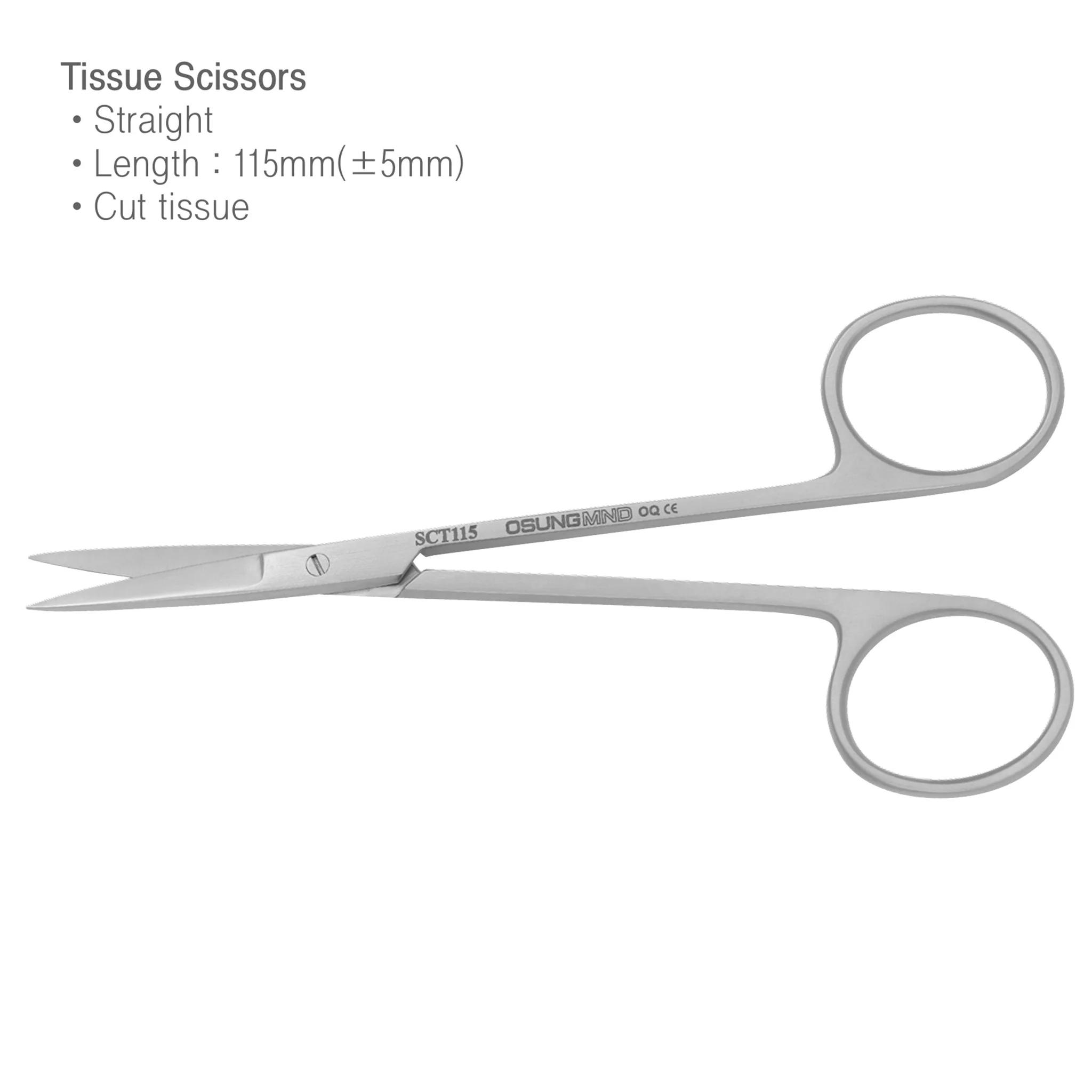 Tissue Scissors 4.5" Straight