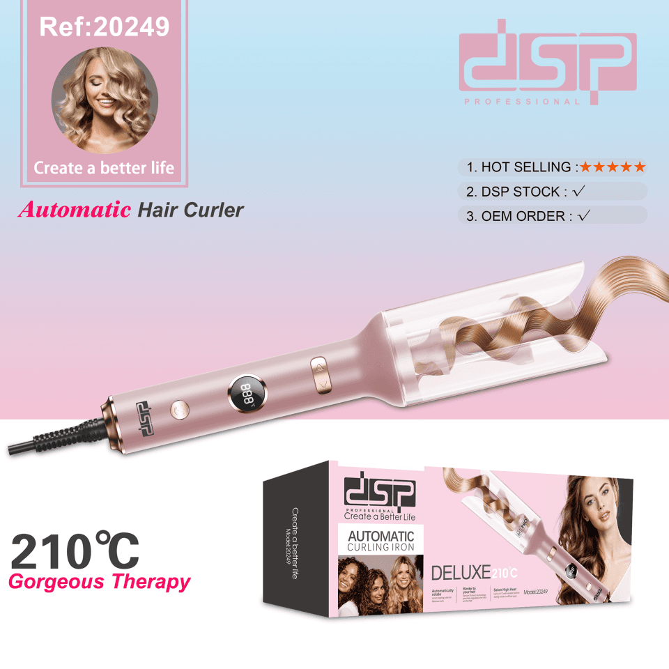 ម៉ាស៊ីនរមូលសក់​ អូតូ​ DSP 