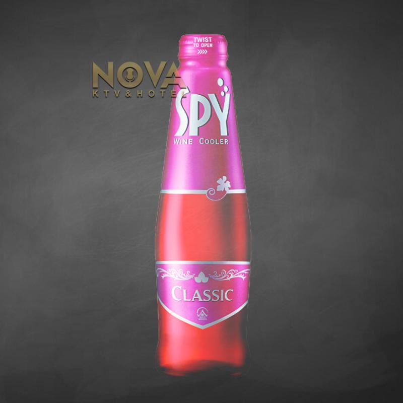 Spy​ wine cooler pink bottle