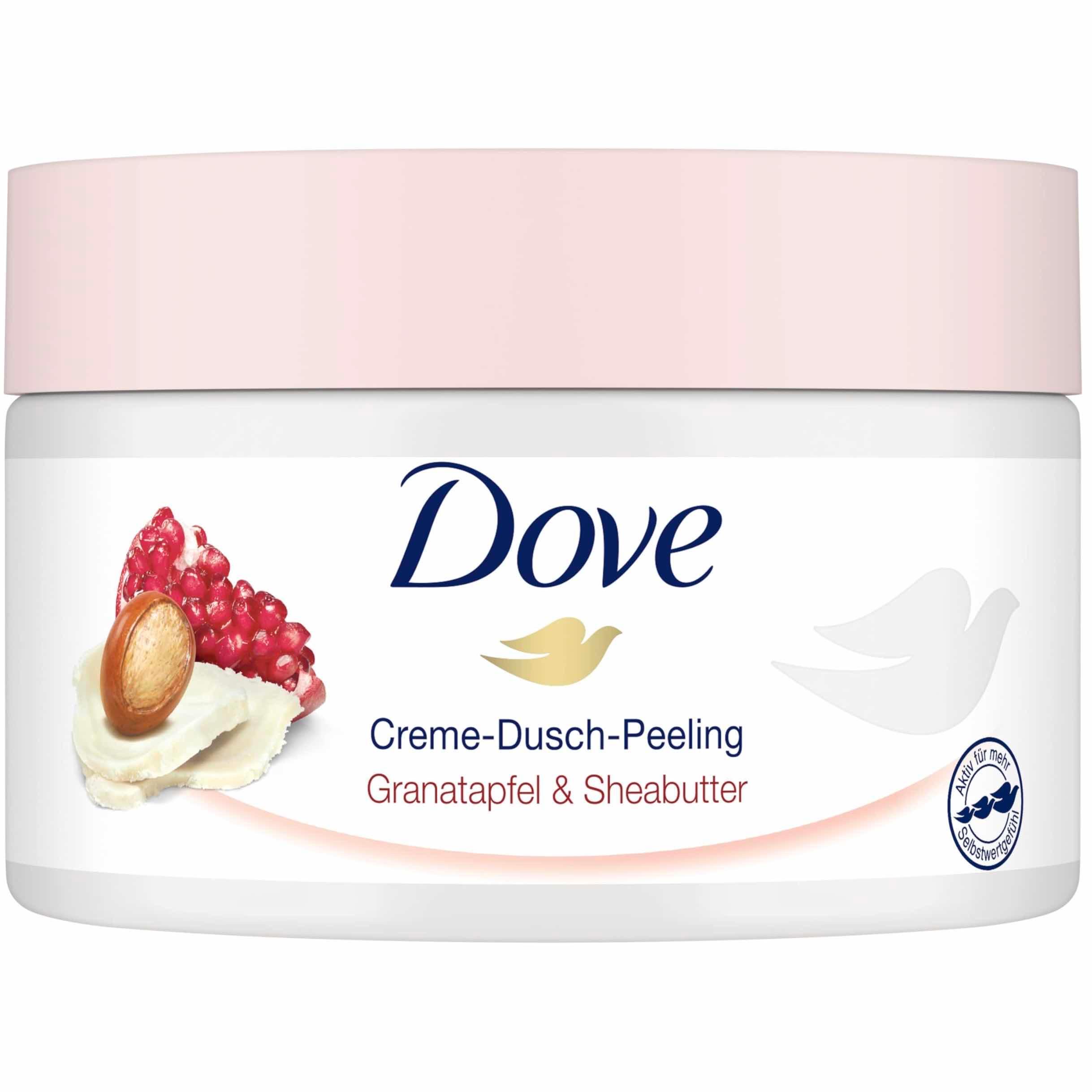 DOVE CREME-Dusch-Peeling (Granatapf)