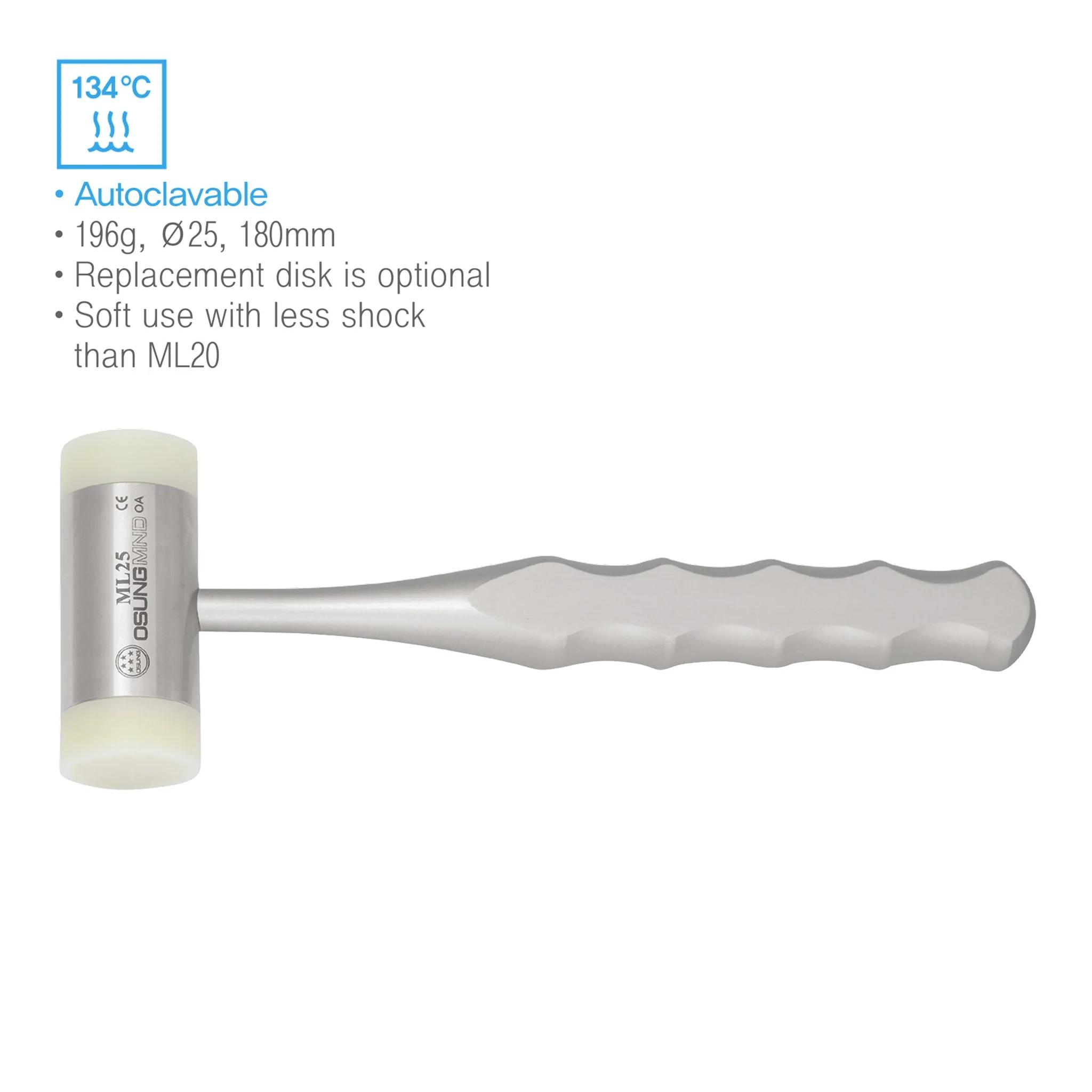 Dental Mallet Nylon End Premium