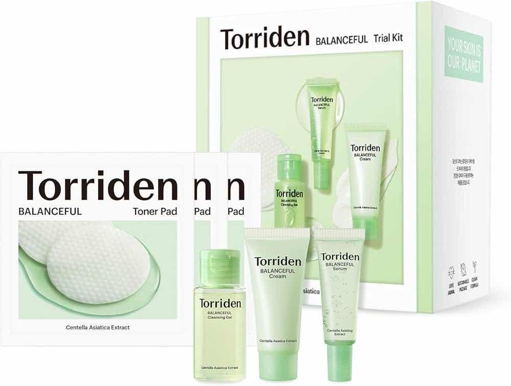 TORRIDEN DIVE IN BALANCEFUL SKIN CARE TRIAL KIT