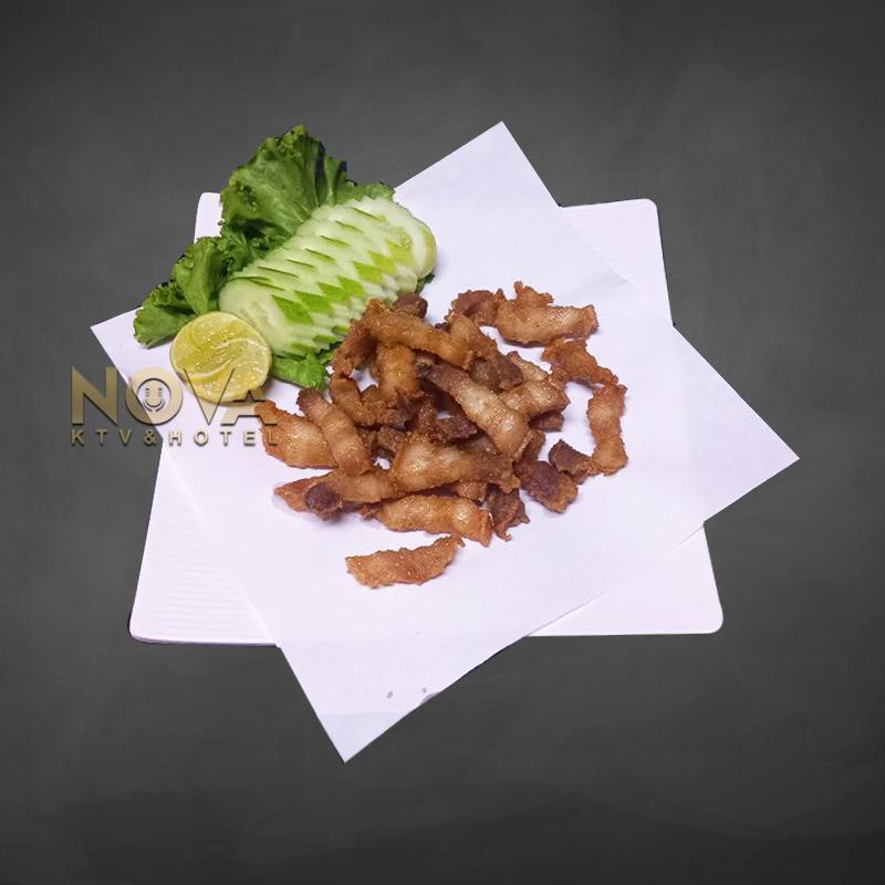 Deep crispy pork belly