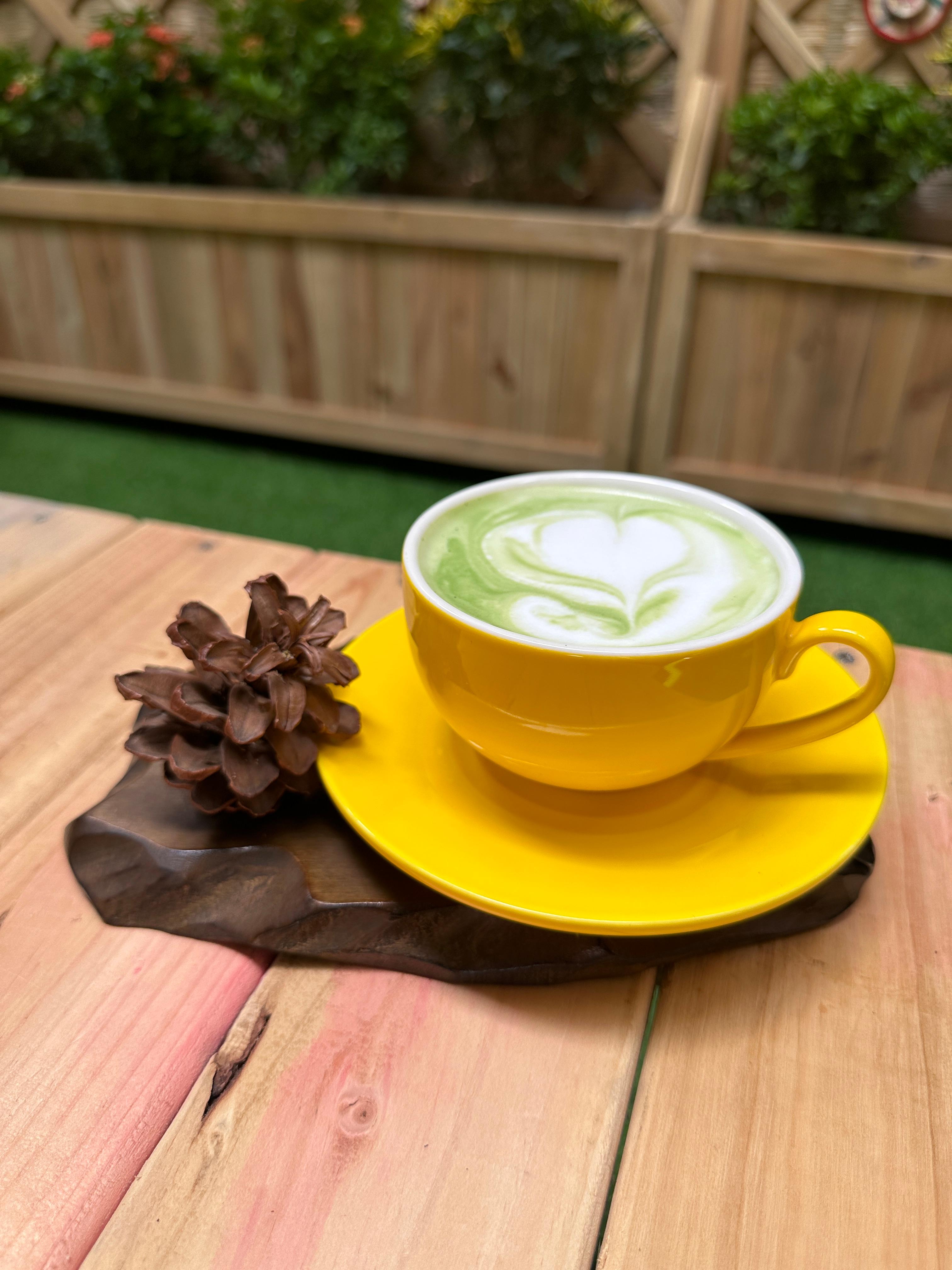 Hot Green Tea Latte