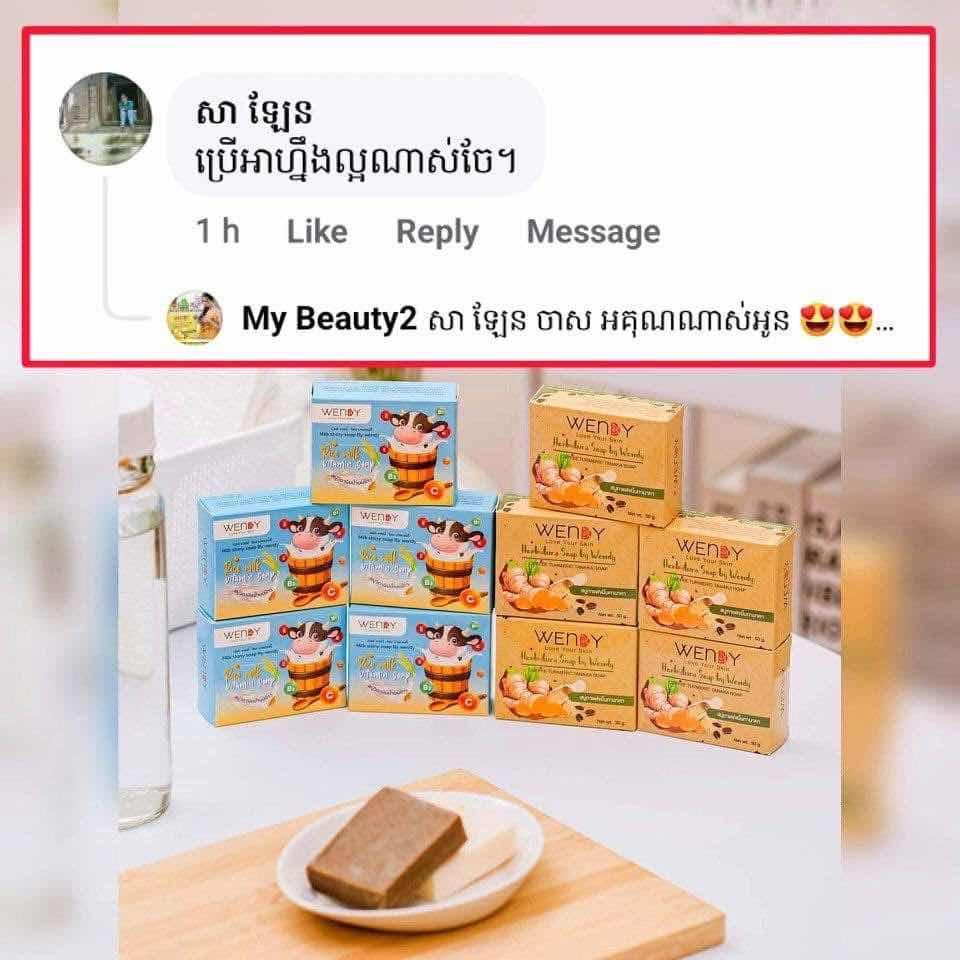 សាប៊ូដុសខ្លួន Wendy