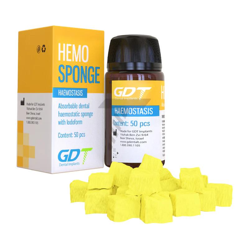 GDT Hemosponge with Iodoform