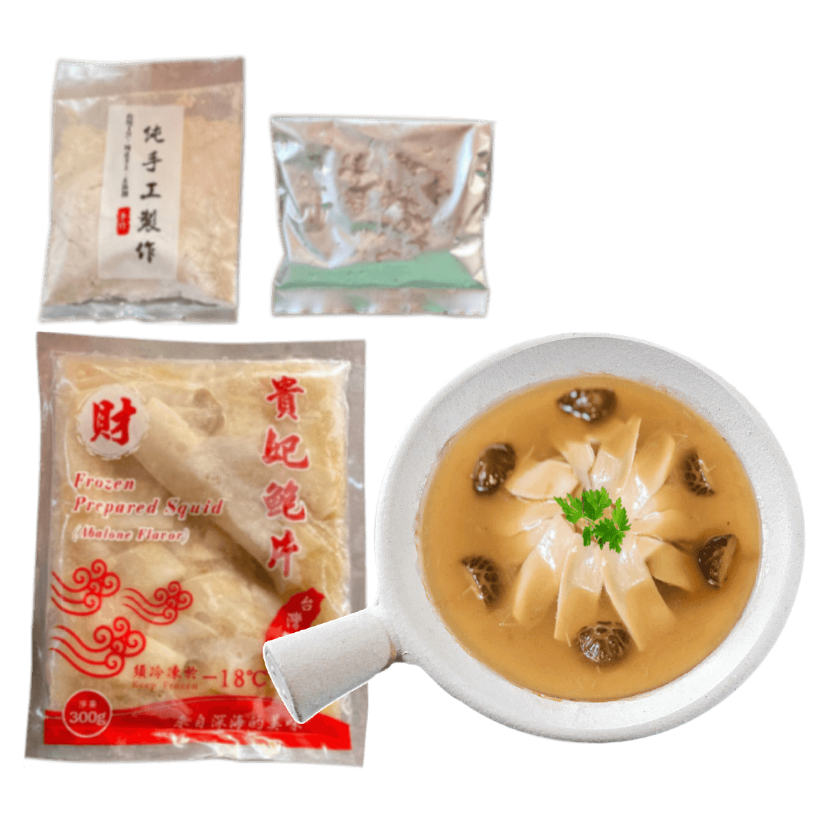 ស៊ុបប៉ាវហ៊ឺបន្ទះសាច់ក្តាម