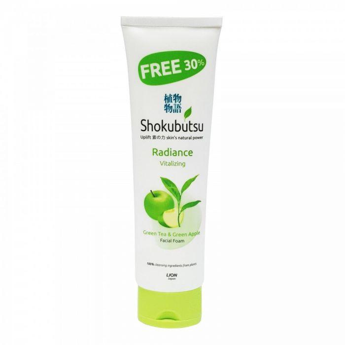 SHOKUBUTSU GREEN APPLE FACE WASH