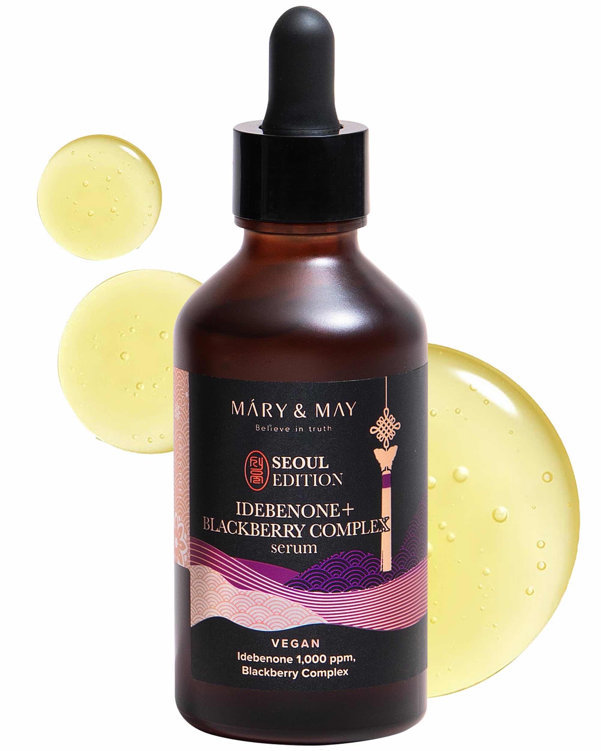 MARY&MAY Idebenone+Blackberry Complex Serum (SEOUL EDITION 80ml)