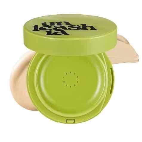 UNLEASHIA SATIN WEAR Healthy-Green CUSHION SPF30 PA++ 21N