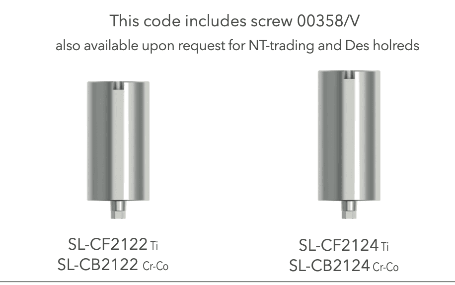 Slim premill abutment