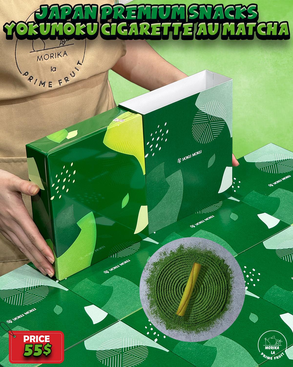 Premium Yokumoku Cigarettes Au Matcha 🍵 