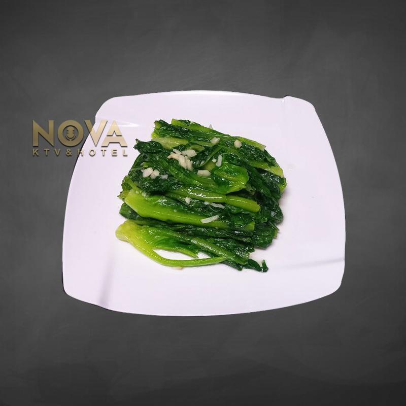 Stir fried Pui Ling with garlic