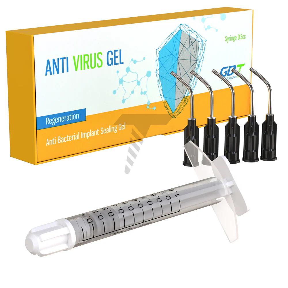 GDT antivirus gel for implant sealing