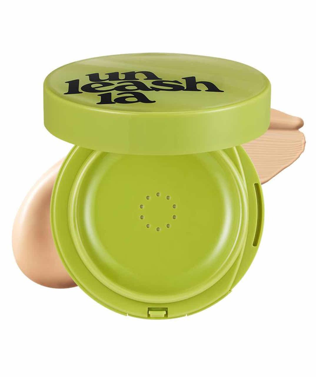 UNLEASHIA SATIN WEAR Healthy-Green CUSHION SPF30 PA++ 23W