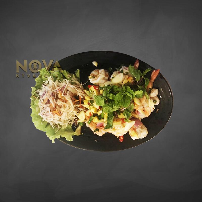 Lemongrass shrimp salad
