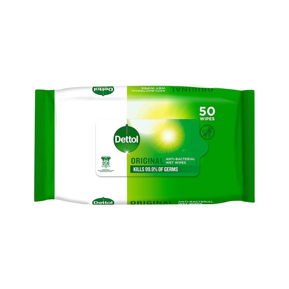 DETTOL WET WIPES 50 ORIGINAL