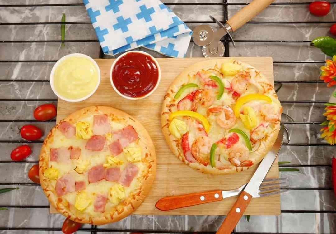Pizza គ្រឿងសមុទ្រ 🍕 披萨海鲜