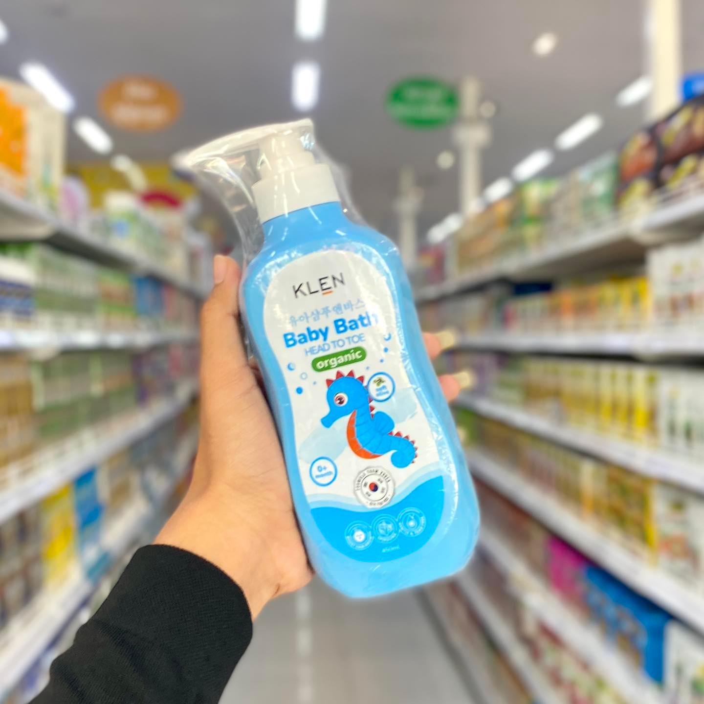 KLEN BLUE 450ML BABY BATH