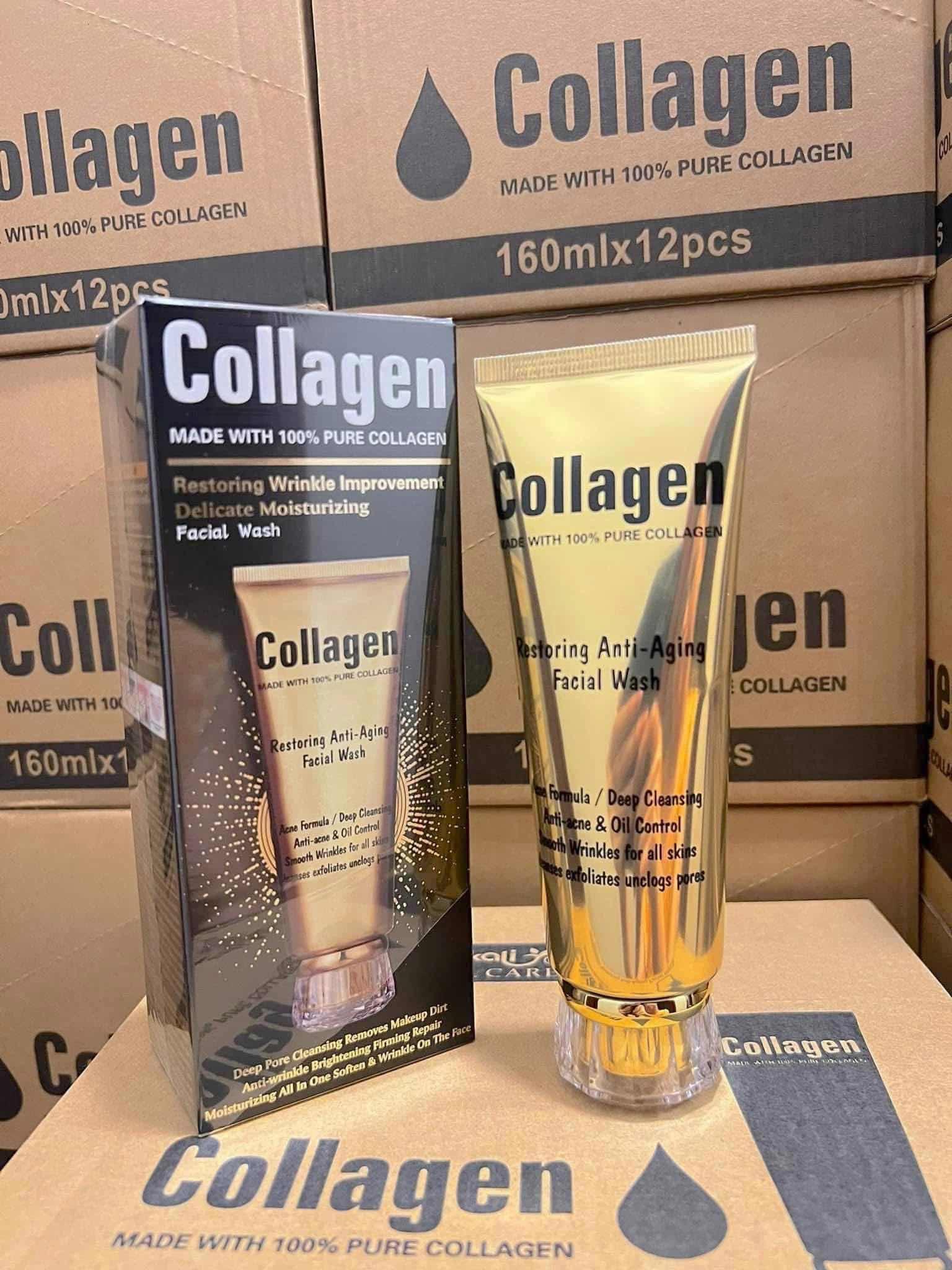 Collagen facial wash 
