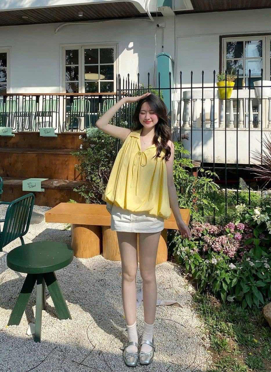 ឈុតអាវ+សំពត់ខ្លី 💛