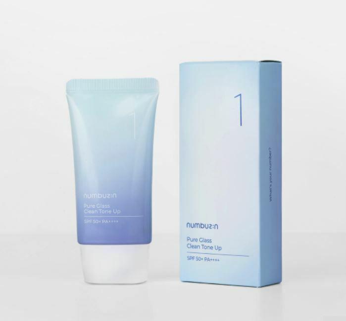 NUMBUZIN Pure Glass Clean Tone Up SPF50+ PA++++