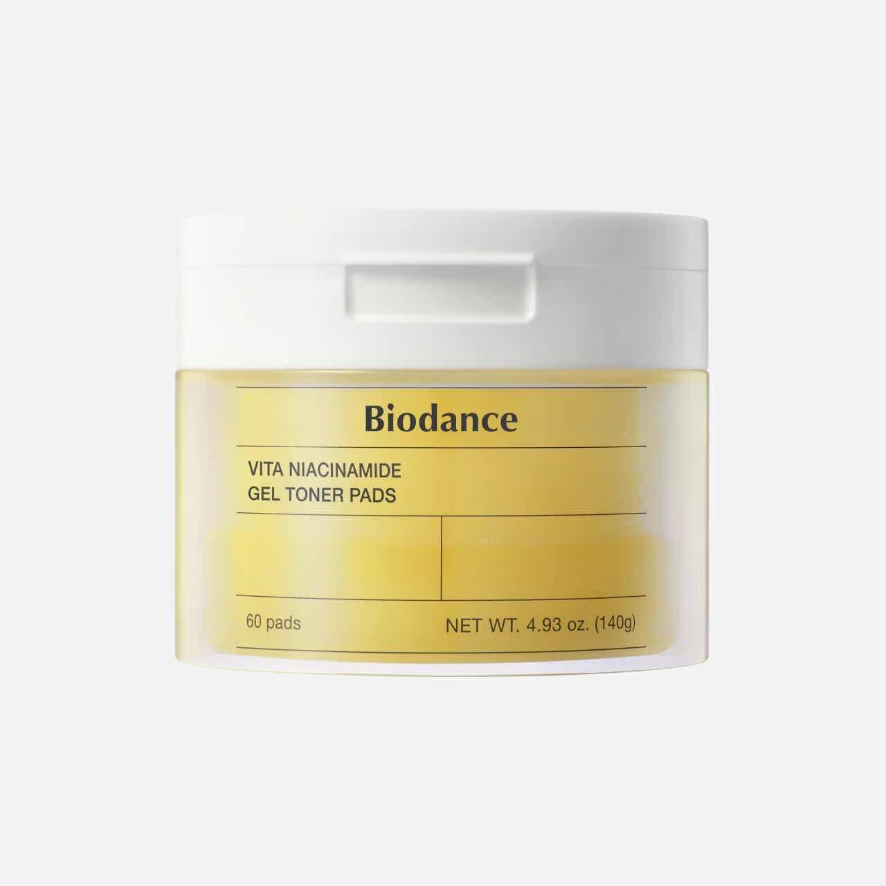 Biodance VITA NIACINAMIDE GEL TONER PADS