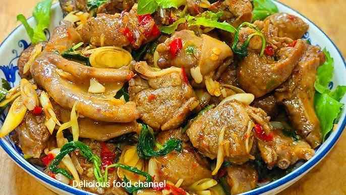 ឆាក្ដៅសាច់ទា