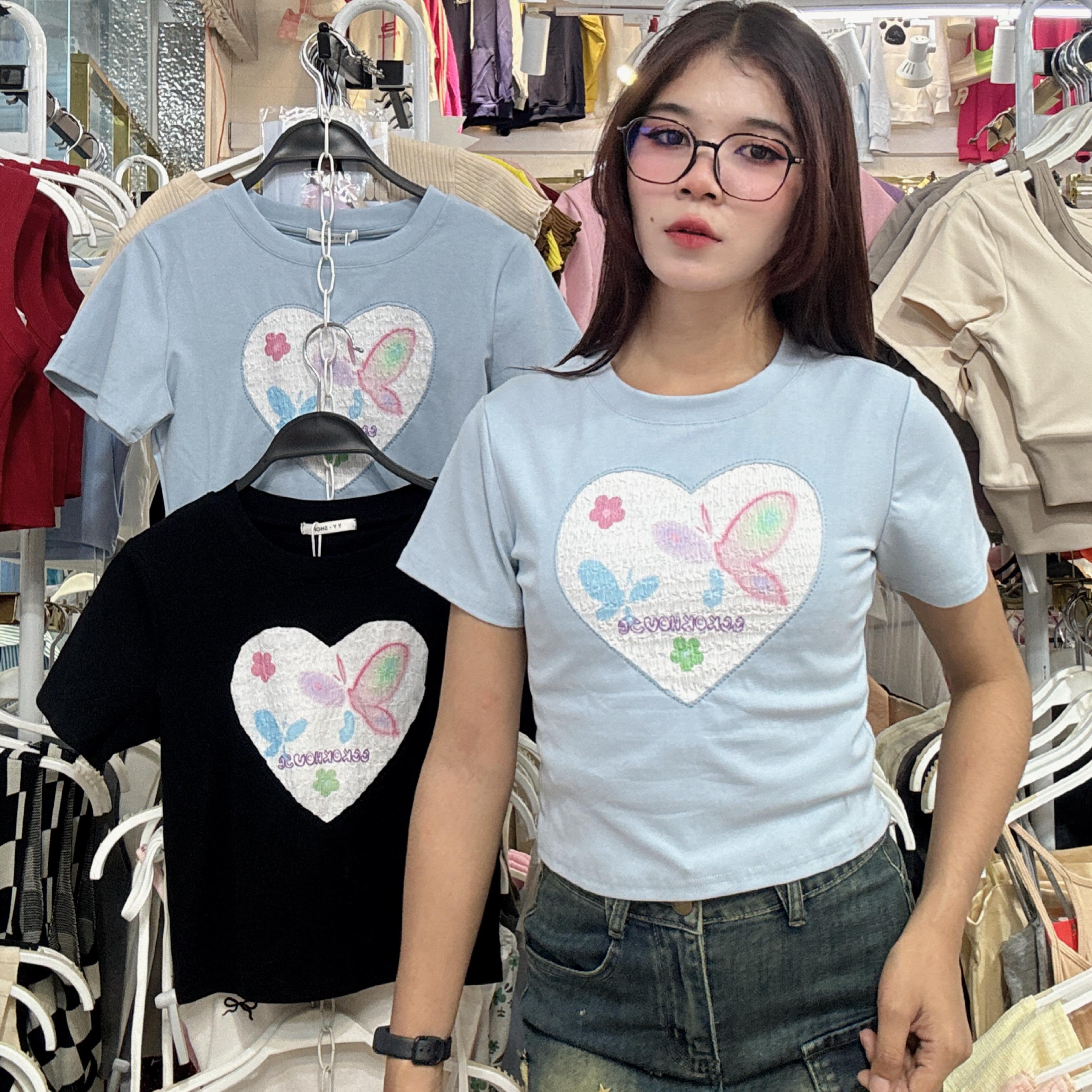 អាវយឺតដៃខ្លី